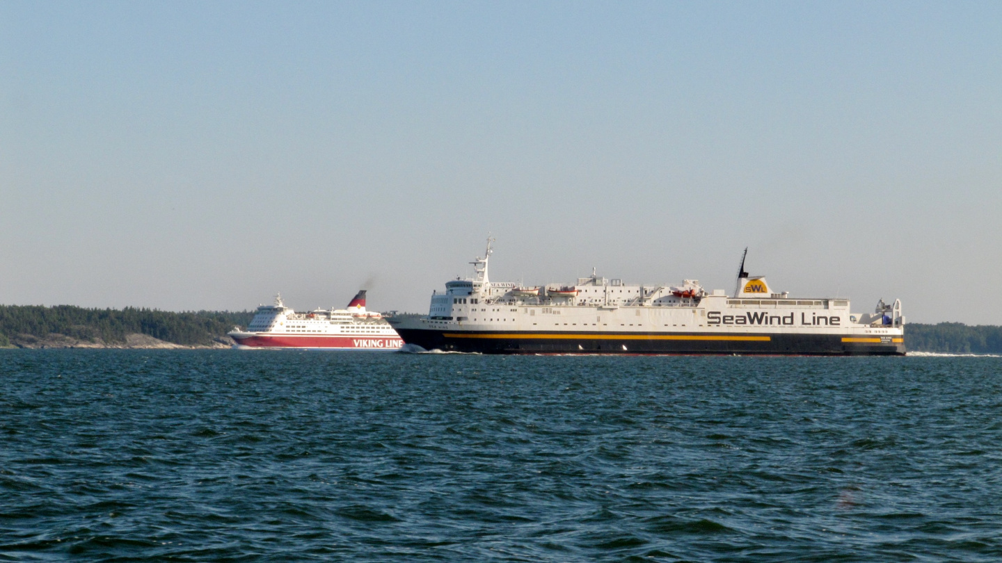 Viking Line and SeaWind Line in Airisto