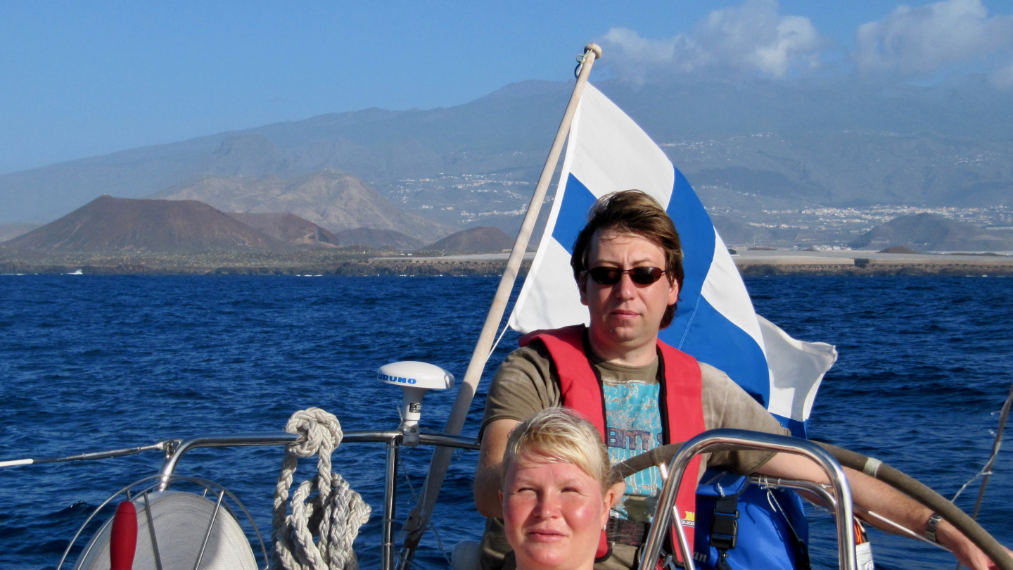 Sailing on boxing day in Tenerife