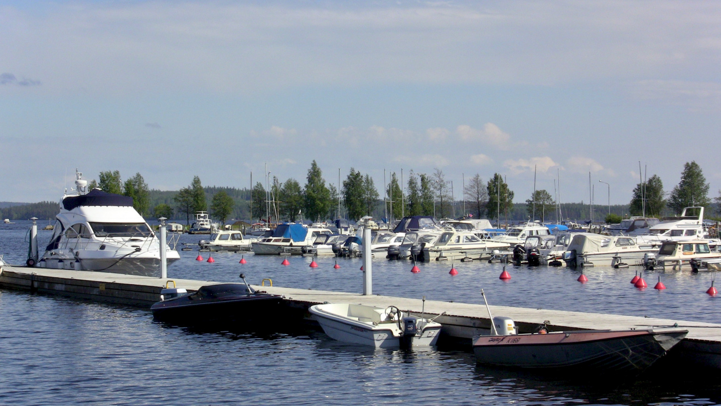 Suwena in Maljalahti marina of Kuopio