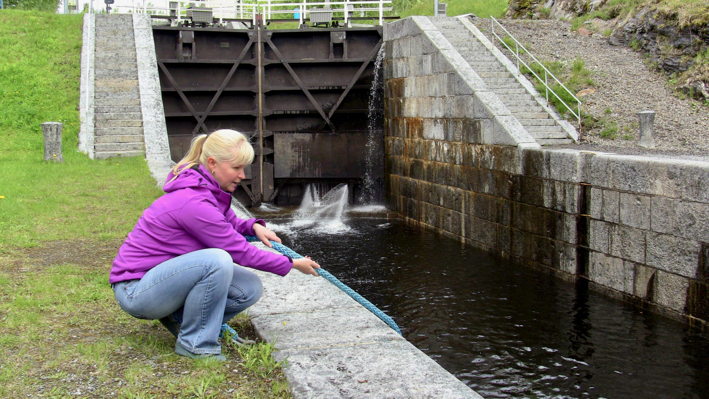 Eve st the lock of Varistaipale