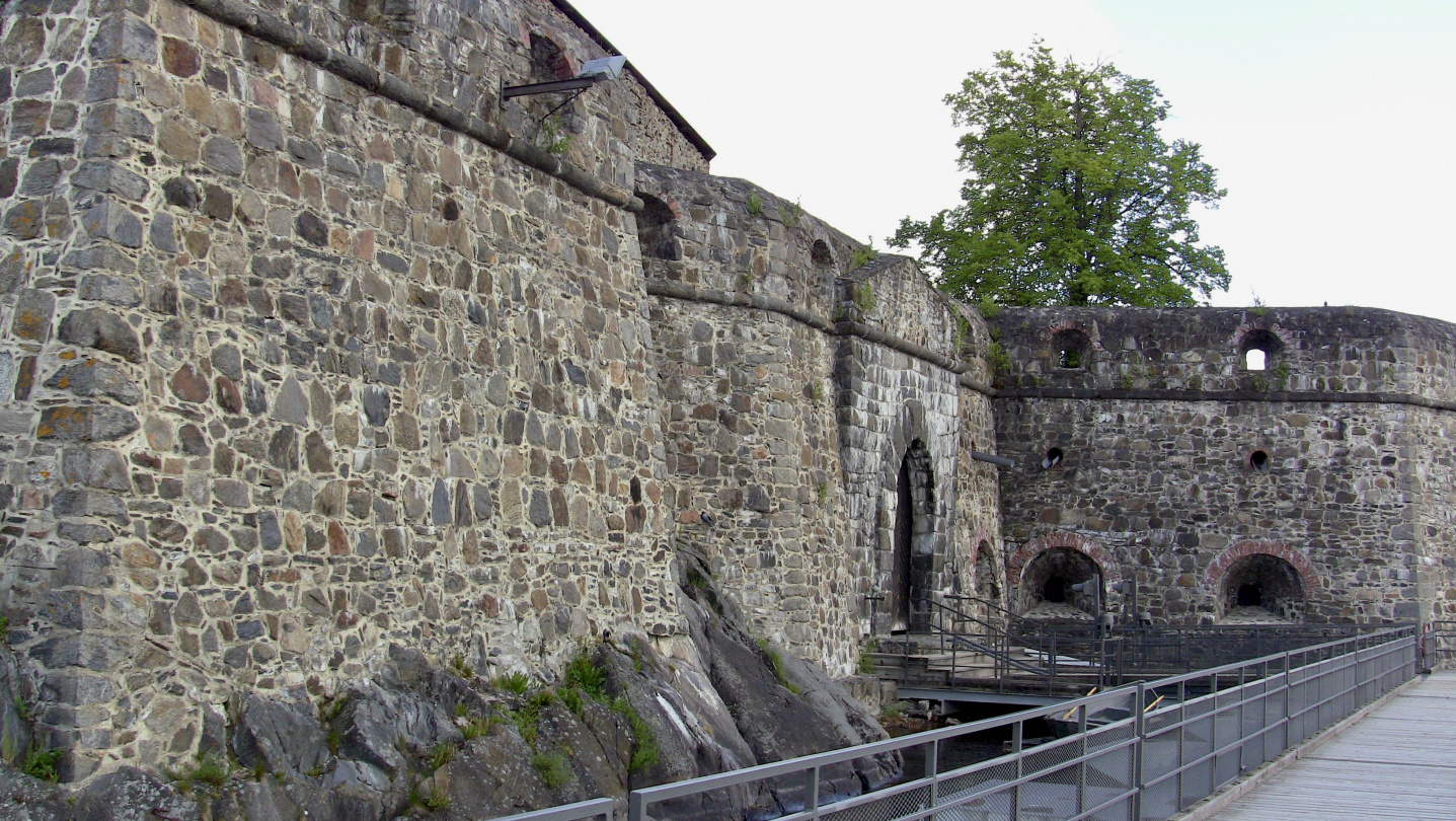 Entrance of Olavinlinna castle
