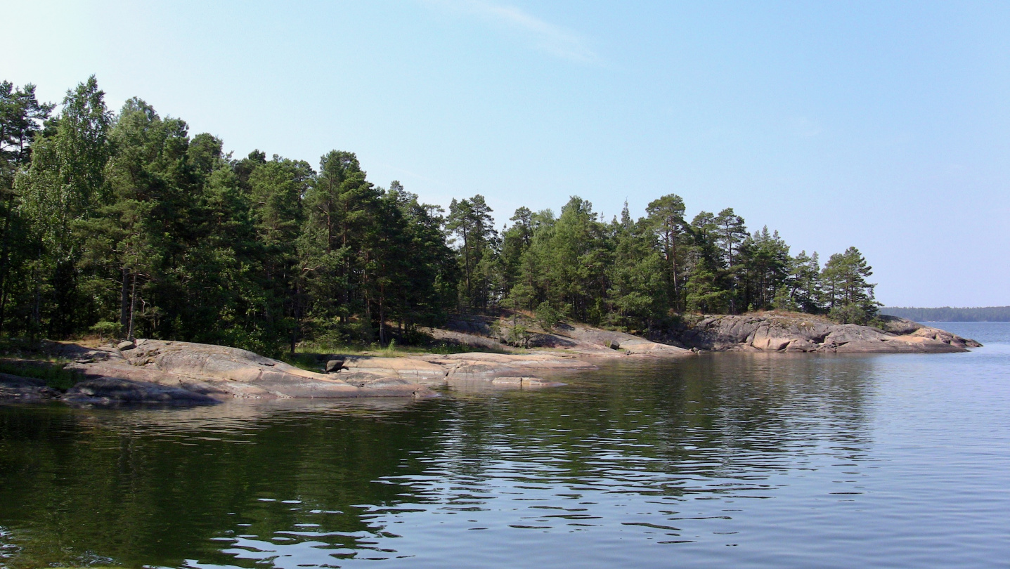 The coast of the island of Andersskär