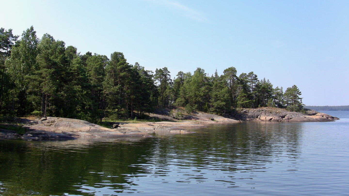 The coast of the island of Andersskär