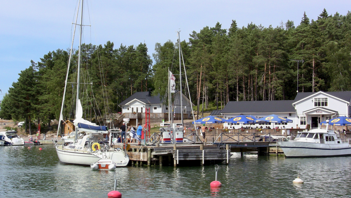 The marina of Verkan