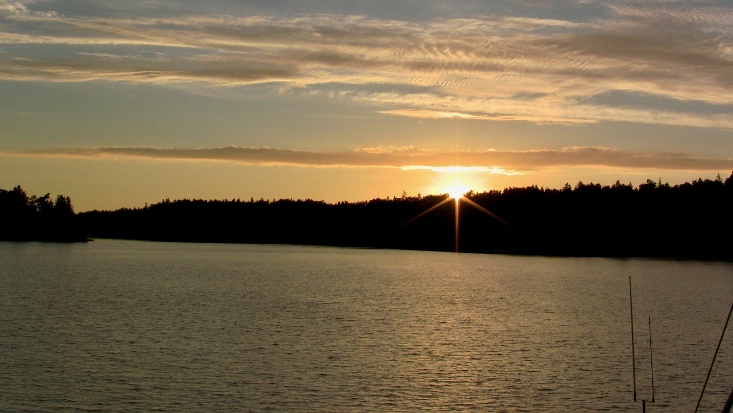 Sunset in Houtskari