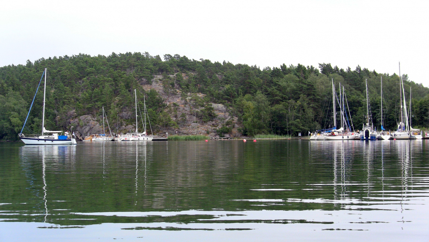 The marina of Pähkinäinen