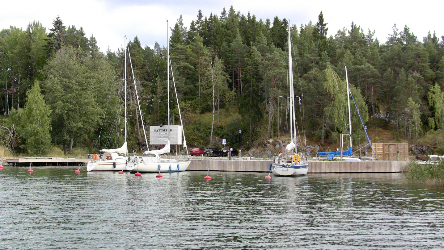 The marina of Sattmark