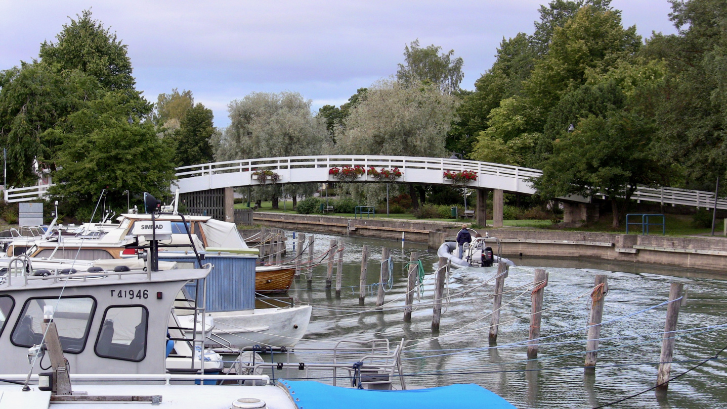 The canal of Suntti in Parainen