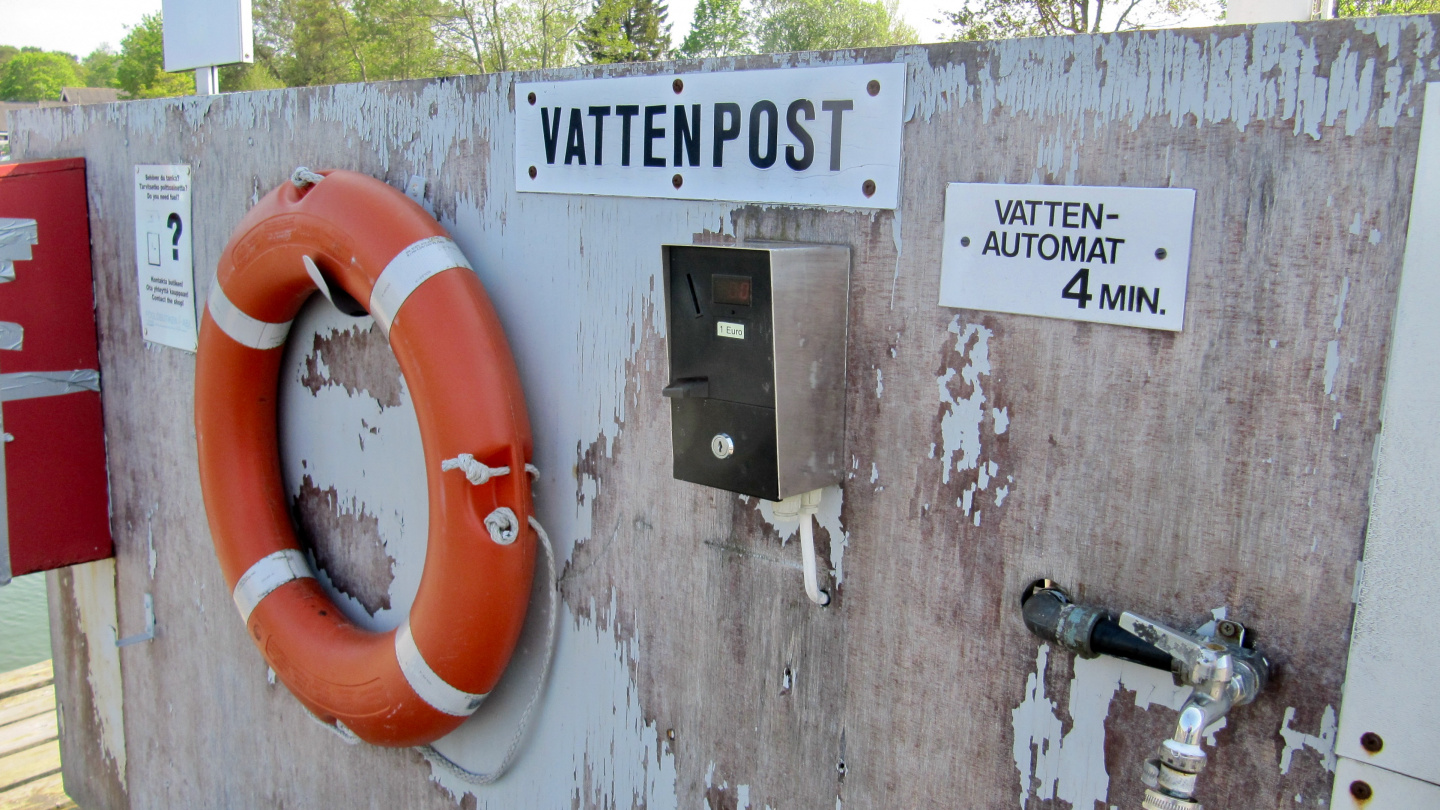 Water station in Degerby