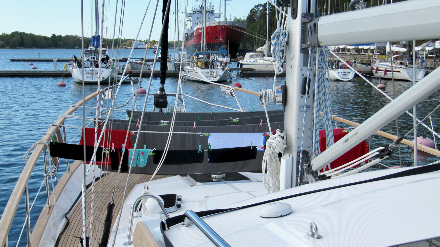 Laundry day in Mariehamn