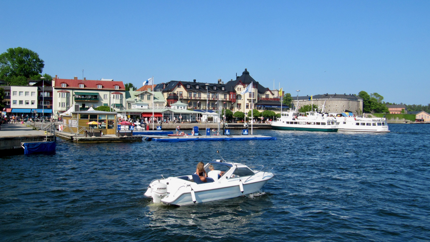 Vaxholm's waterfornt