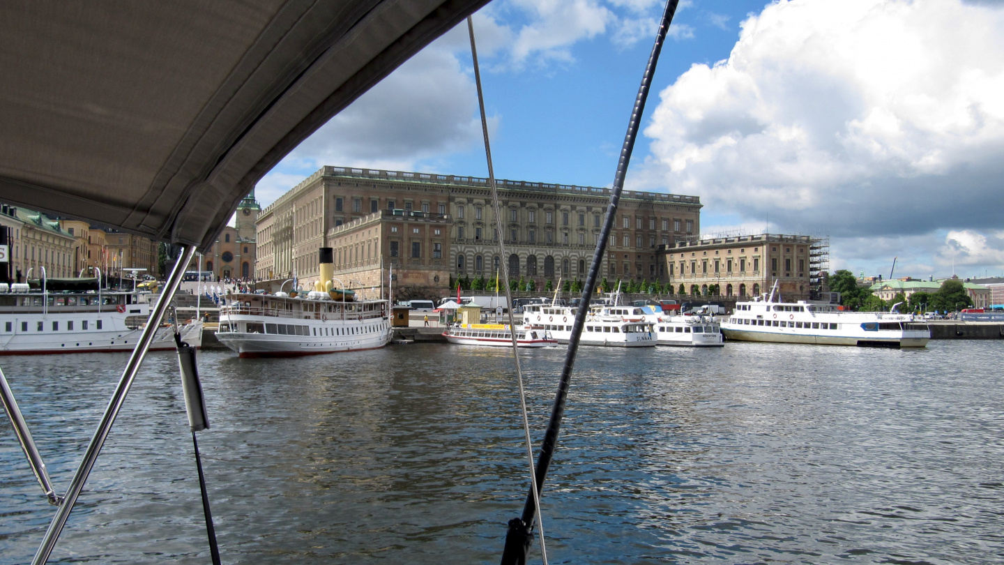 Royal palace in Stockholm