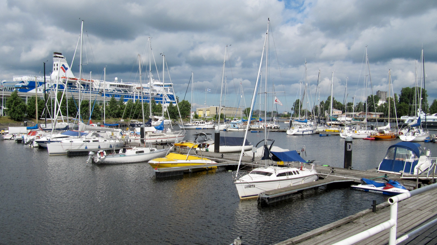 Guest harbour Andrejosta in Riga