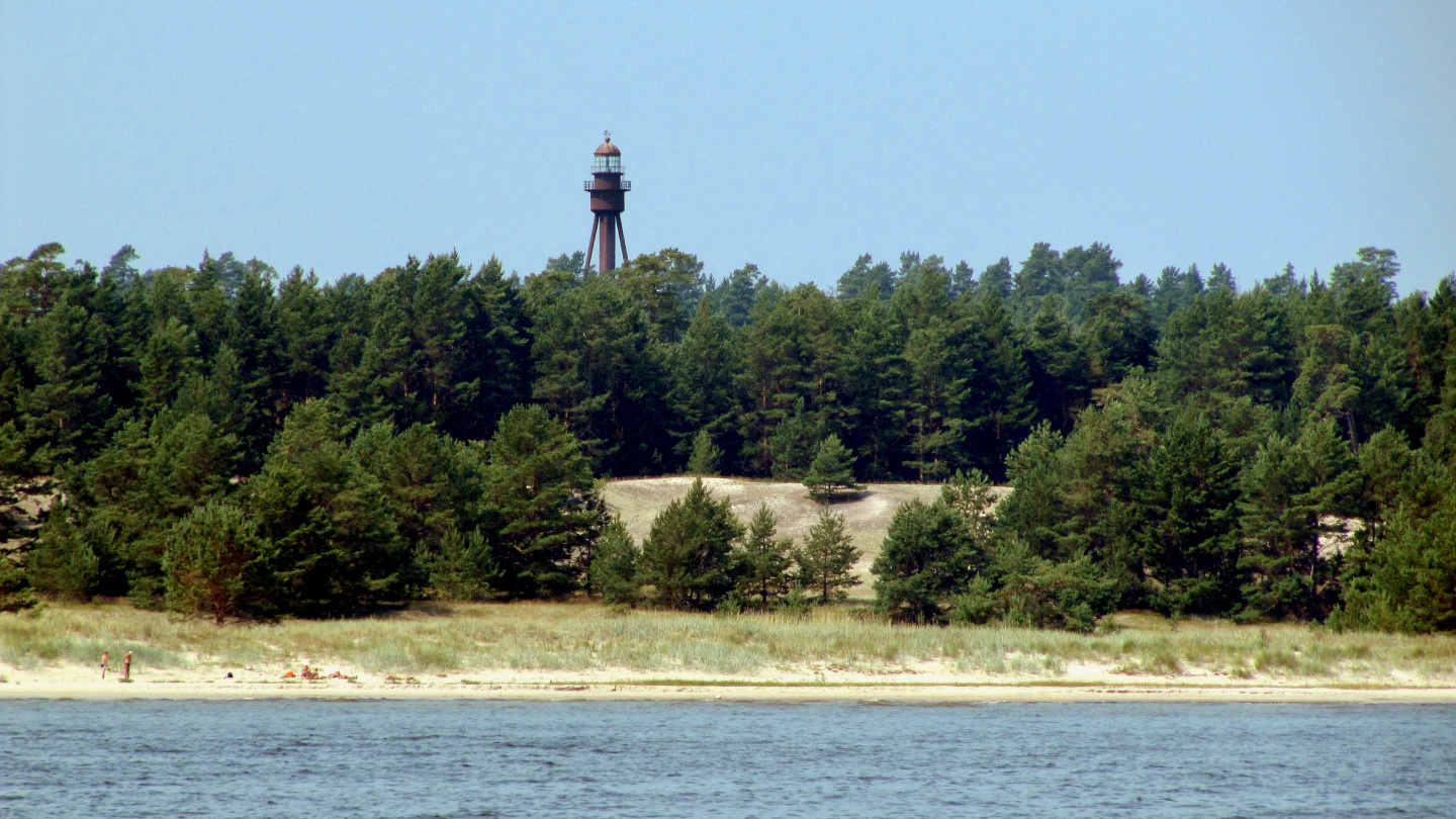 Eiffel tower of Ruhnu island