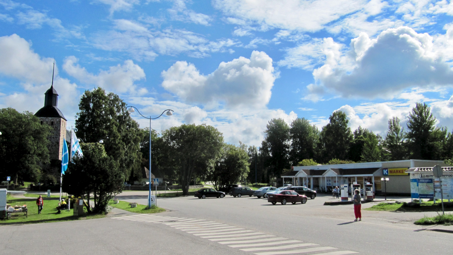 Village centre of Korppoo island