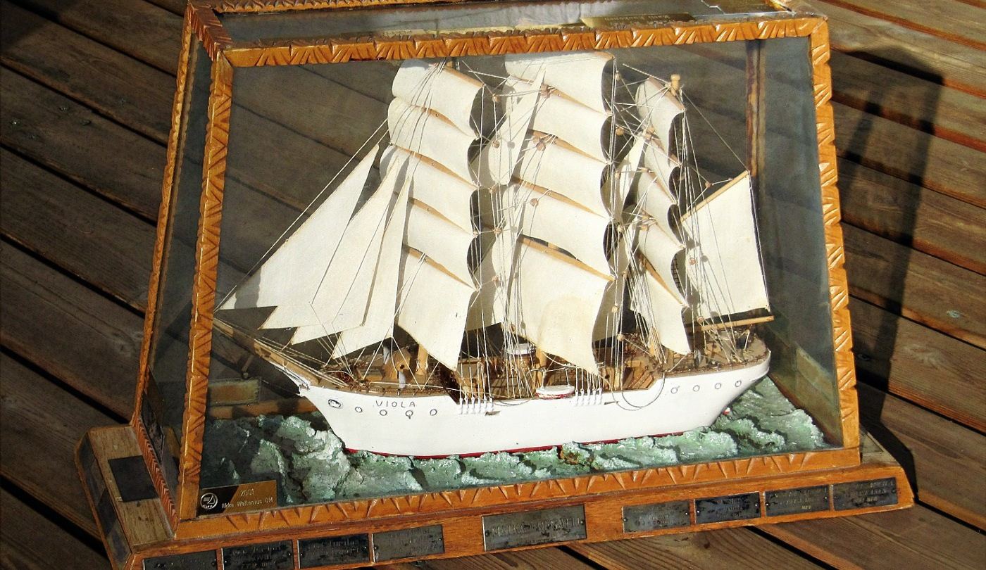 The Voyage Frigate circulating trophy of Suwena