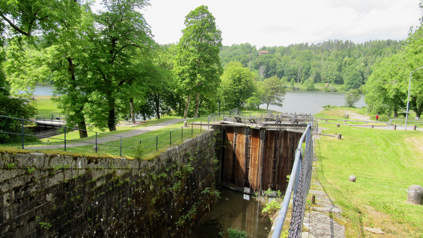 Old lock of Trollhätte