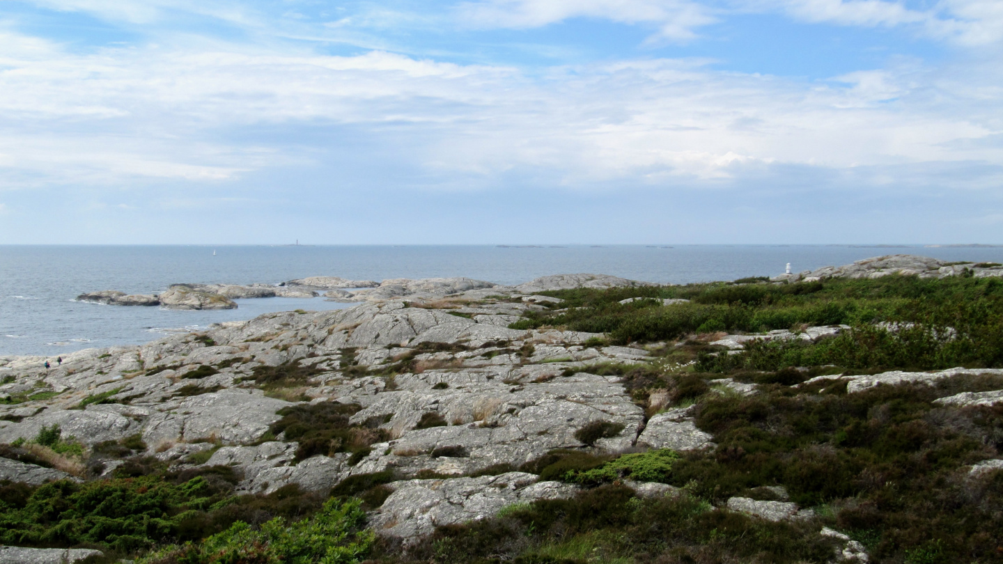 Rocky shore of Marstrand