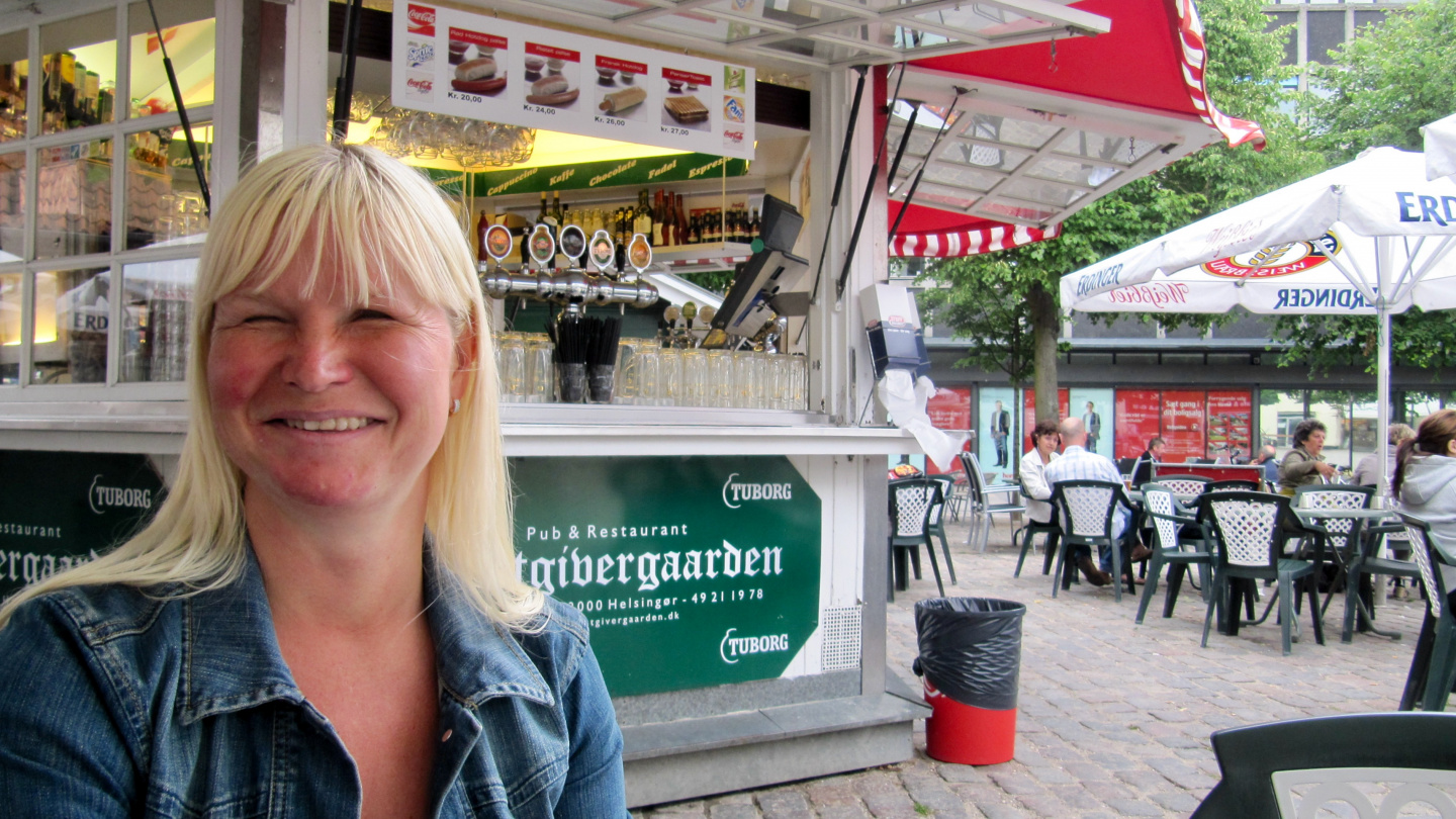 Eve at the market of Helsingør