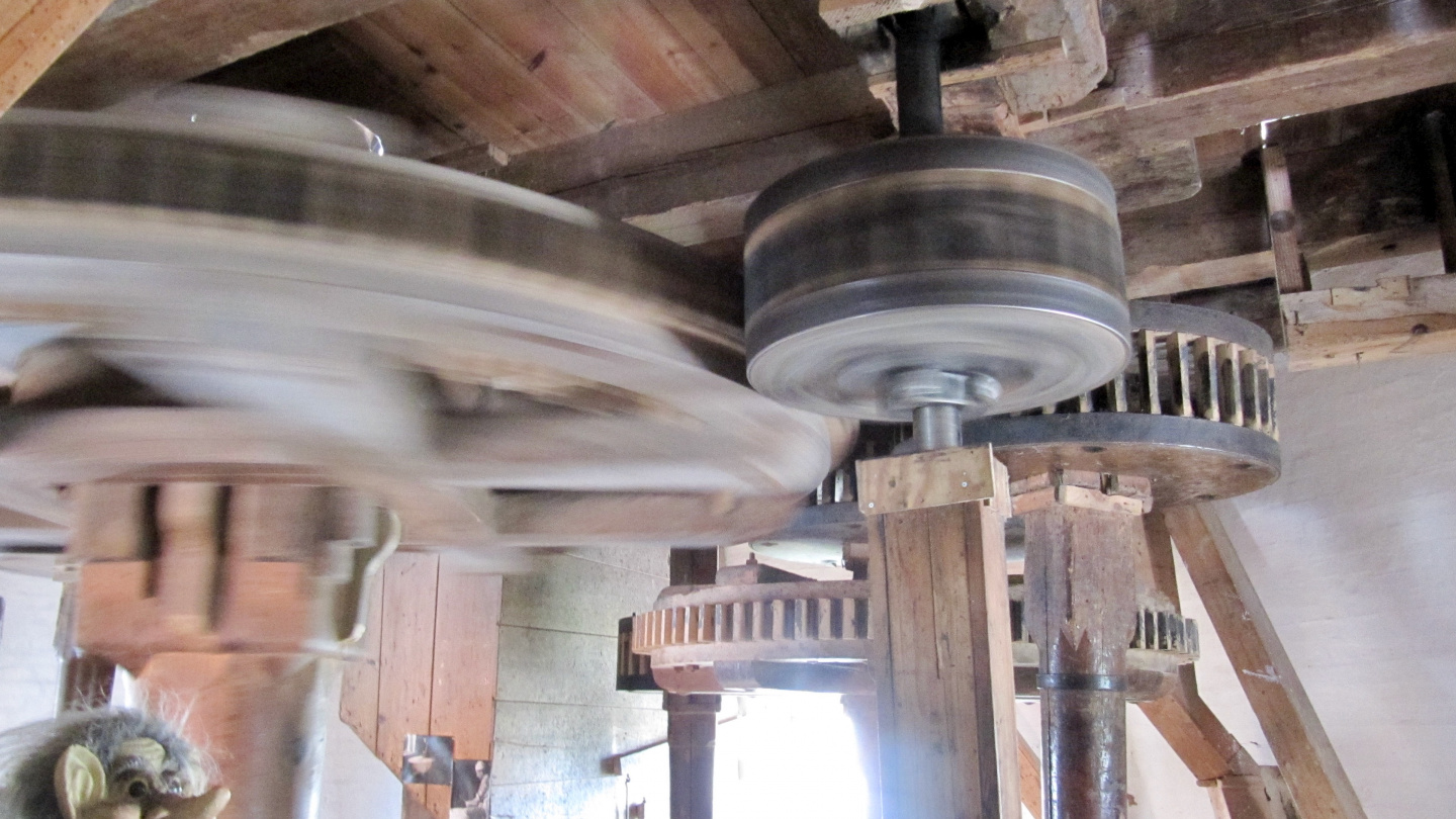 Gearbox of Aarsdale's windmill