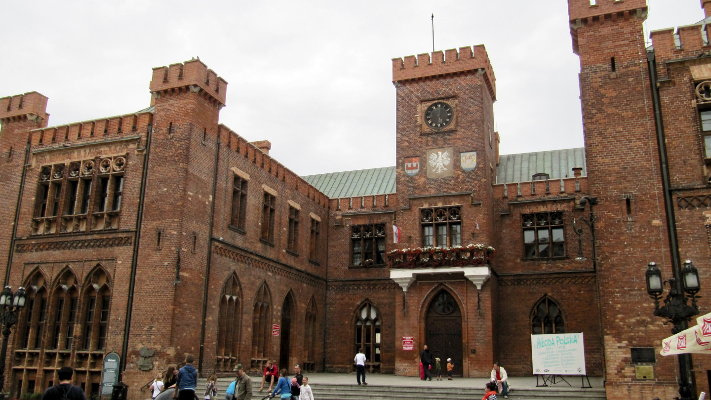 Town hall of Kołobrzeg in Poland