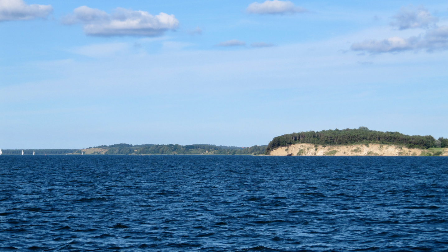 Coastal view of Rügen island