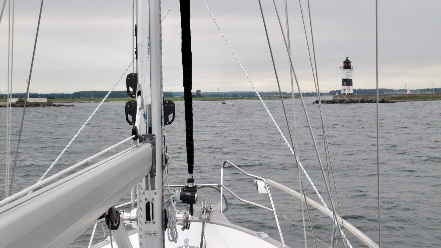 Entrance to the inlet of Schlei