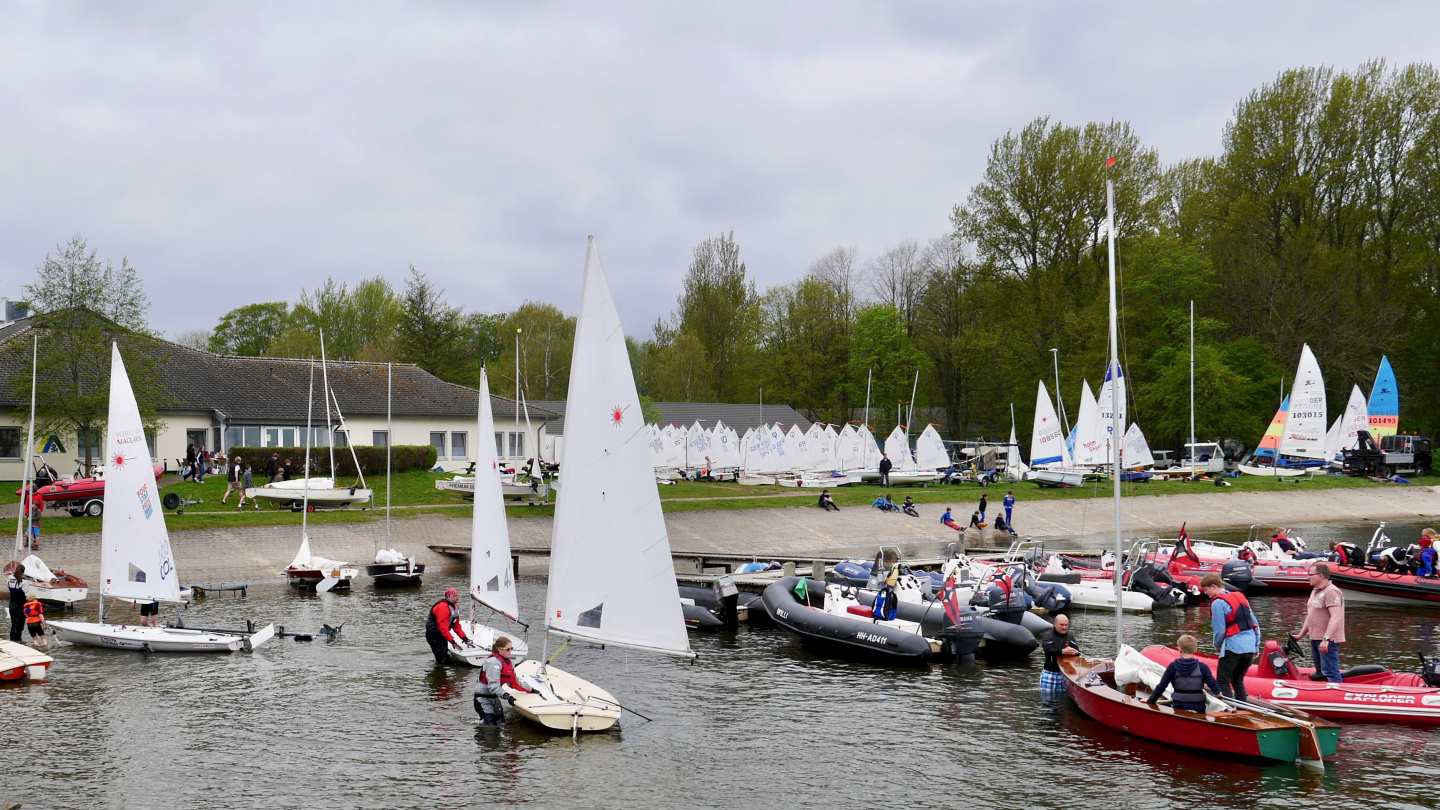 Sailing camp in Borgwedel