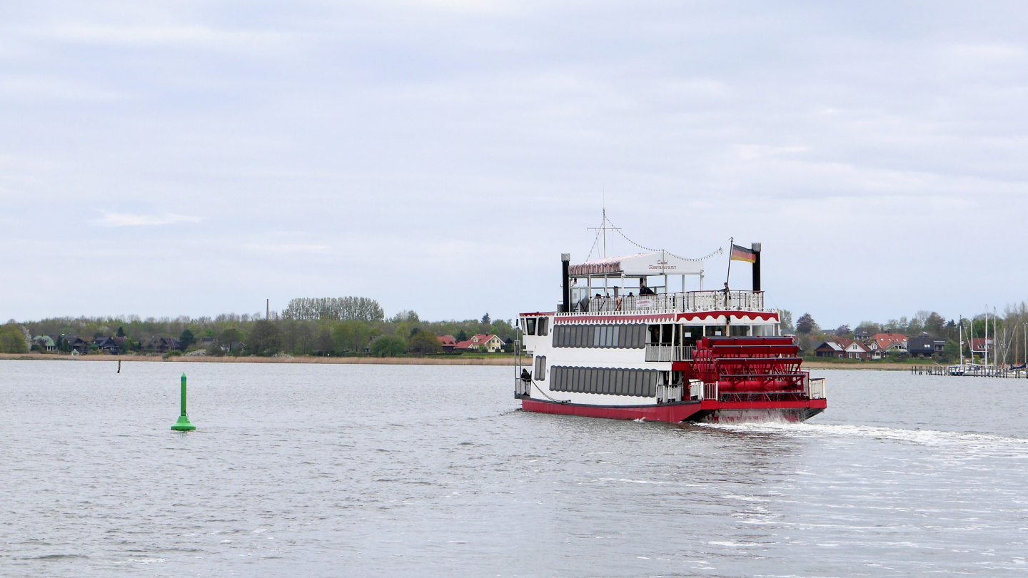 Paddle wheeler Princess on Schlei