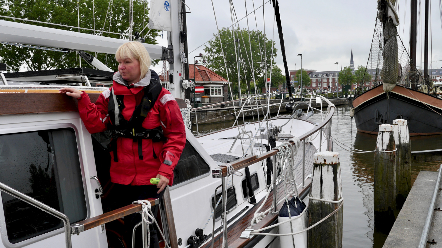 Eve preparing the departure in Gouda