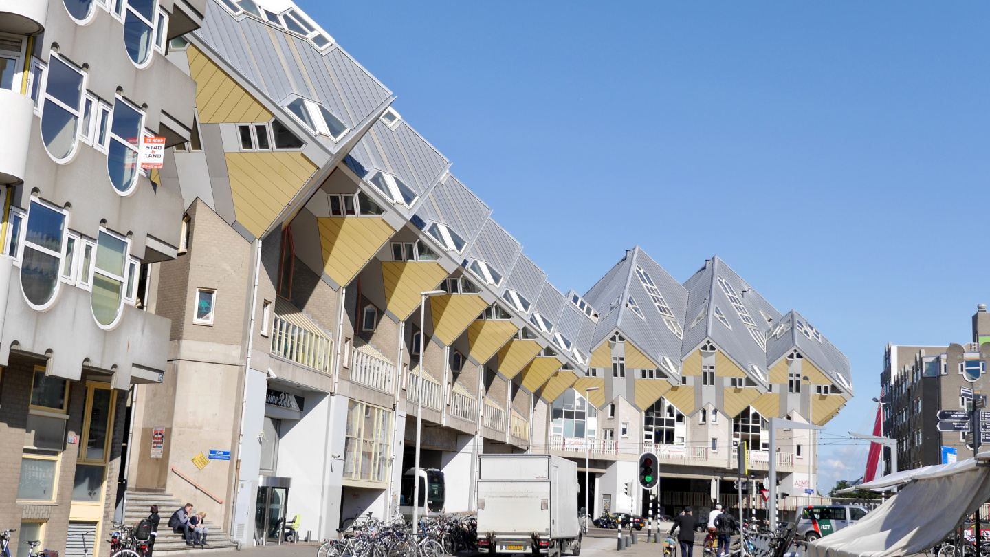 Cubic houses in Rotterdam