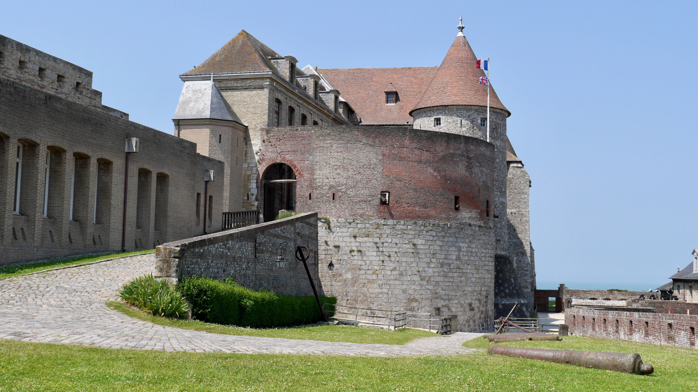 The castle of Dieppe