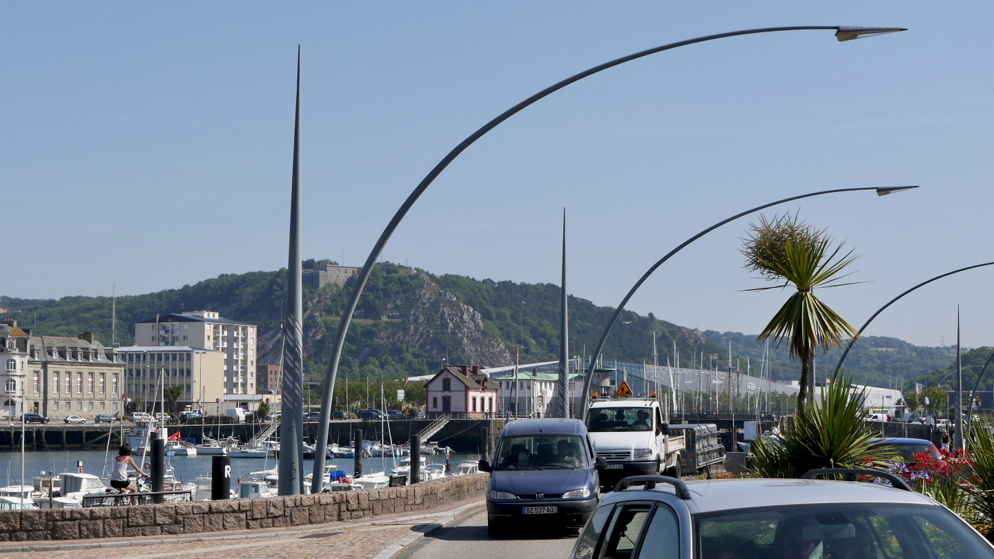 Waterfront of Cherbourg