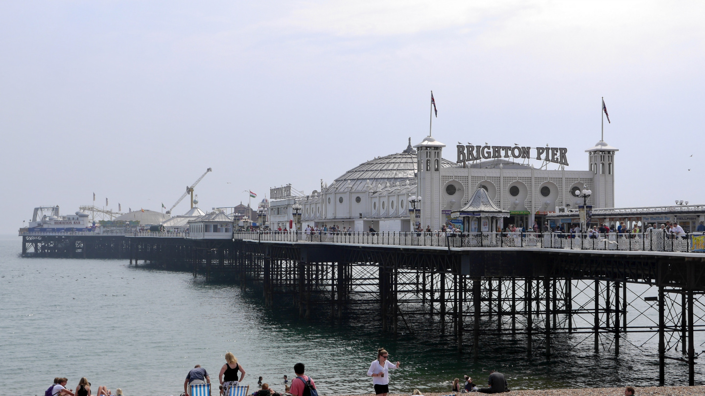 Brighton Pier merisilta