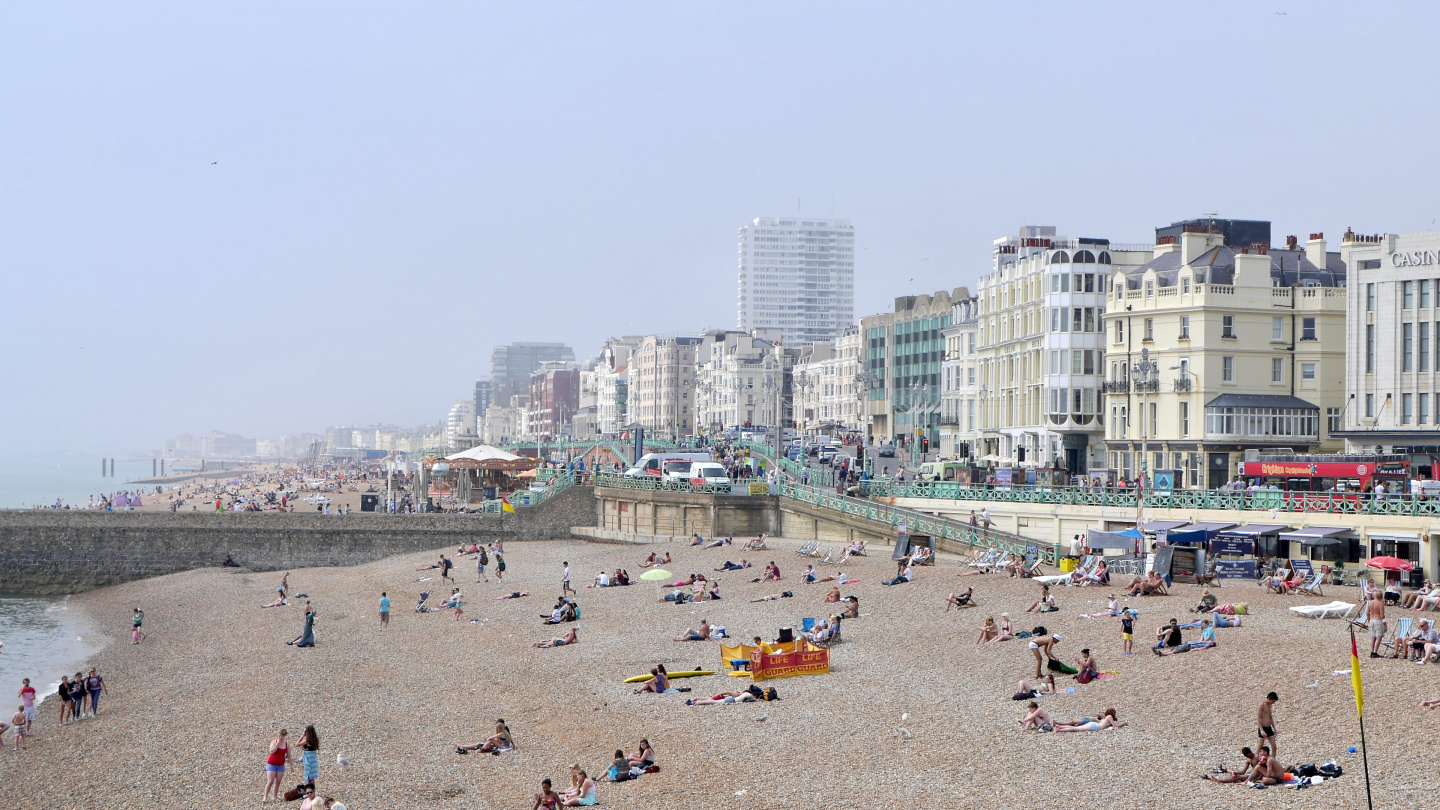Brightonin rantanäkymä