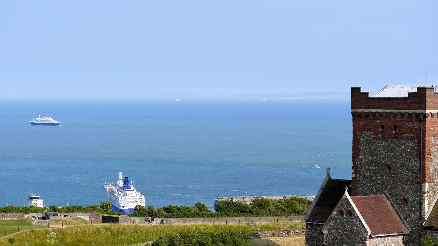 France seen from Dover