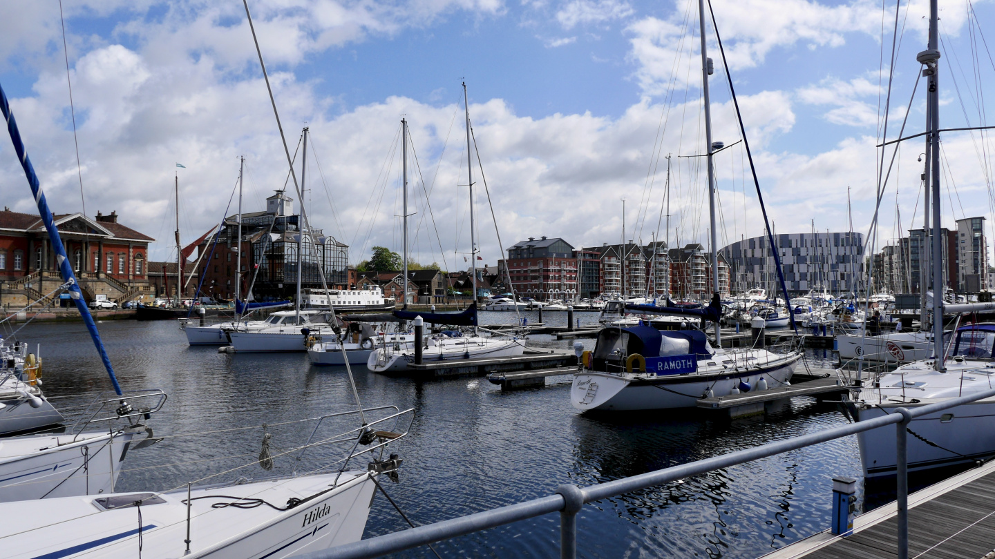 View from Ipswich Haven Marina