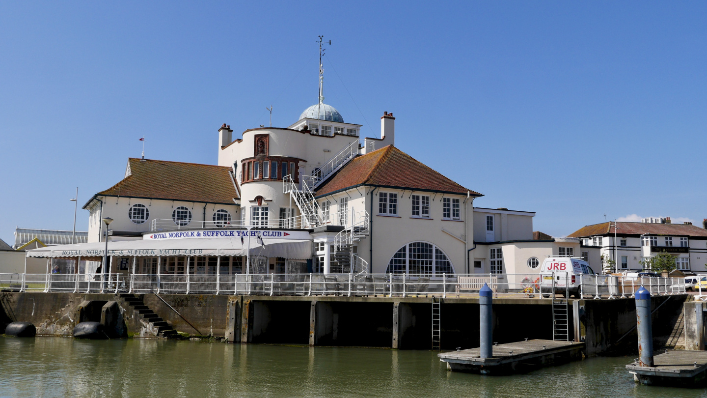 The RNSYC clubhouse in Lowestoft