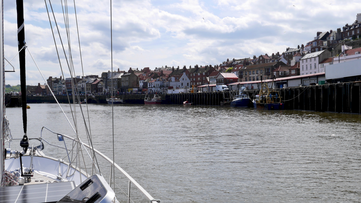 Fishing boats in Whitby
