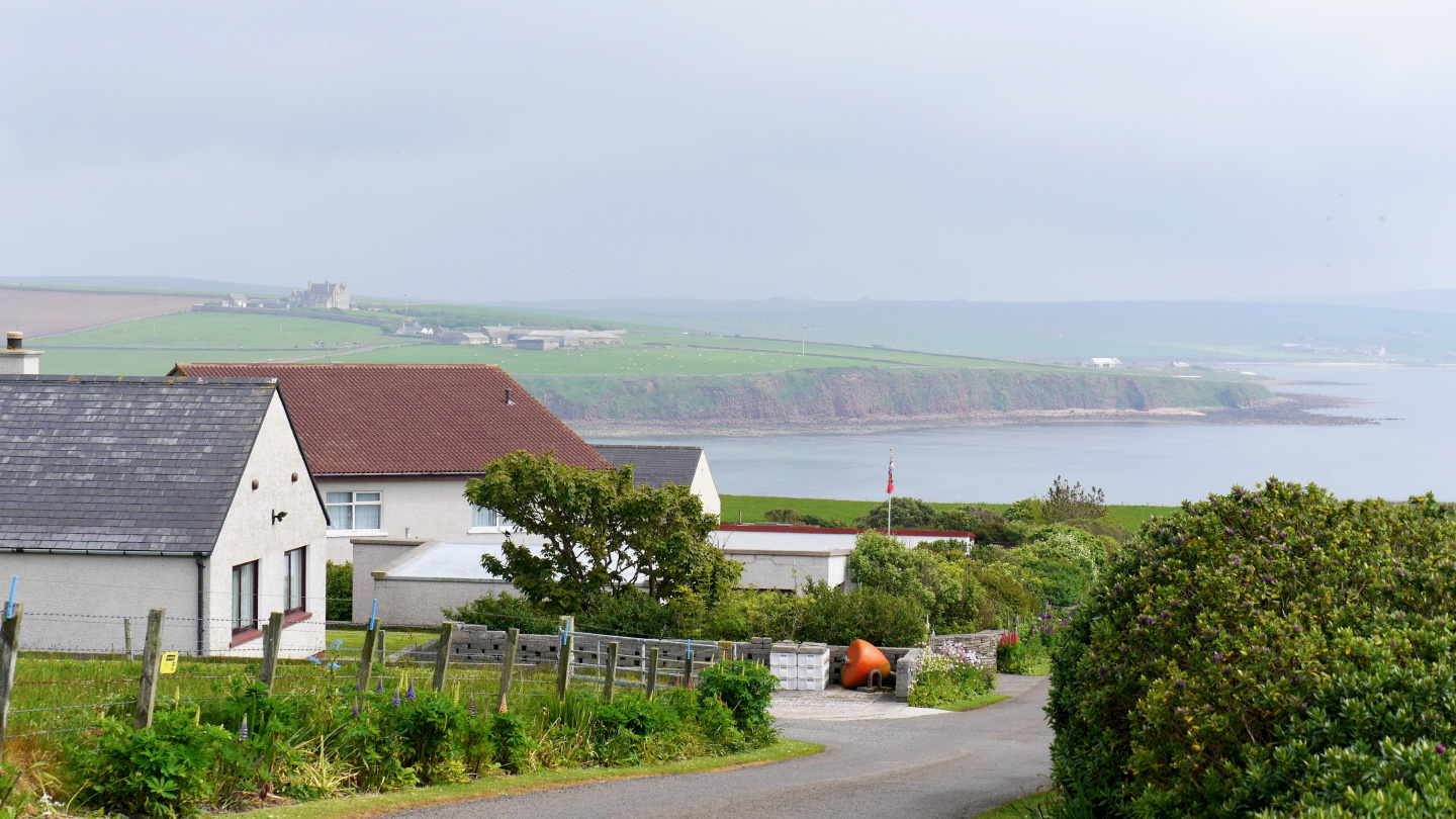 Village in South Ronaldsay island of Orkney