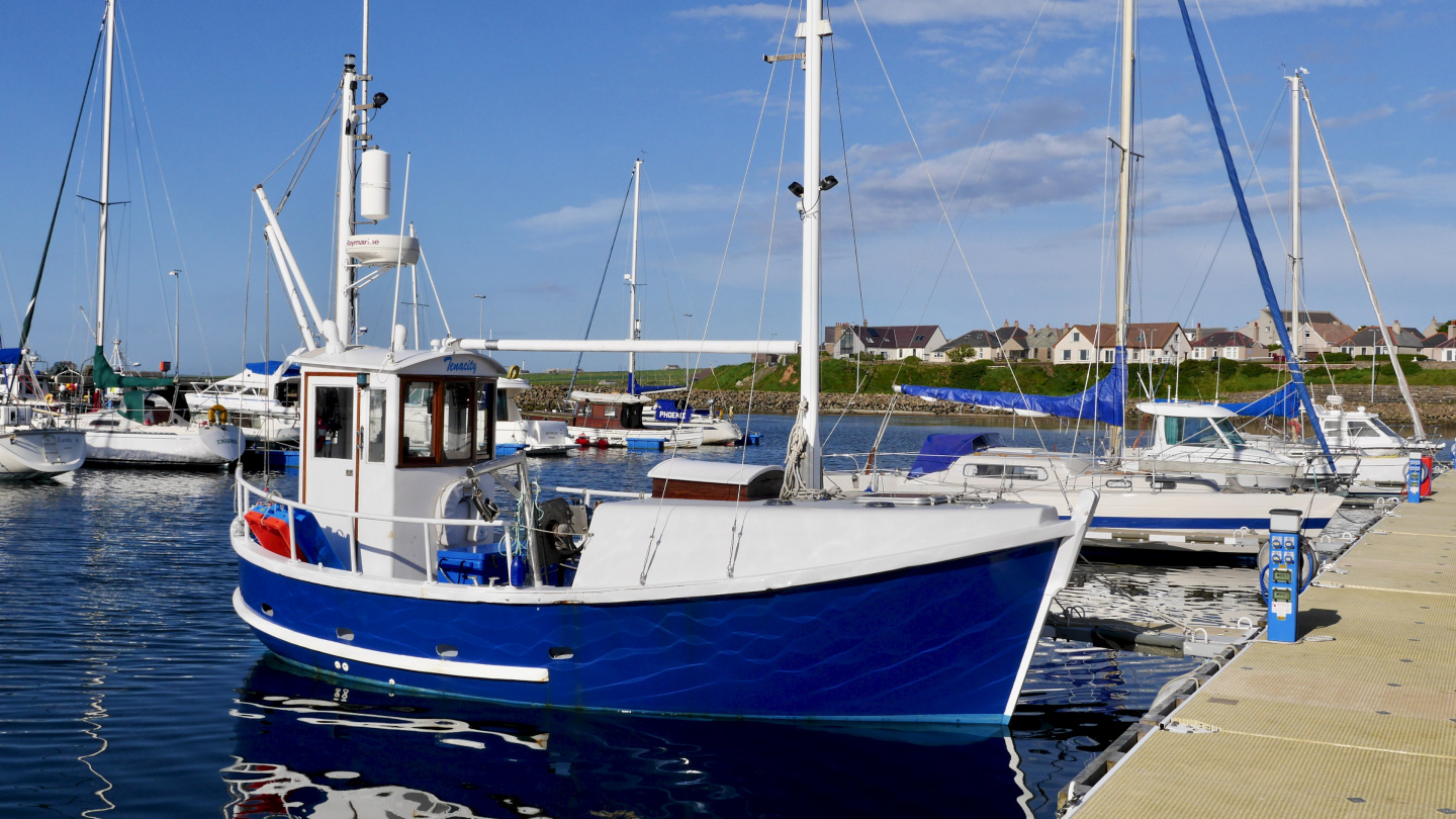 Cute fishing ship in Kirkwall