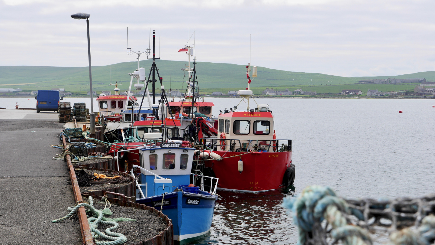 Fishing fleet of Westray