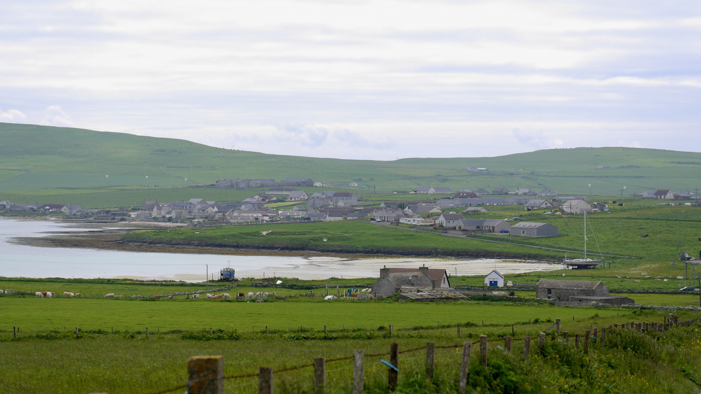 Village of Pierowall on Westray