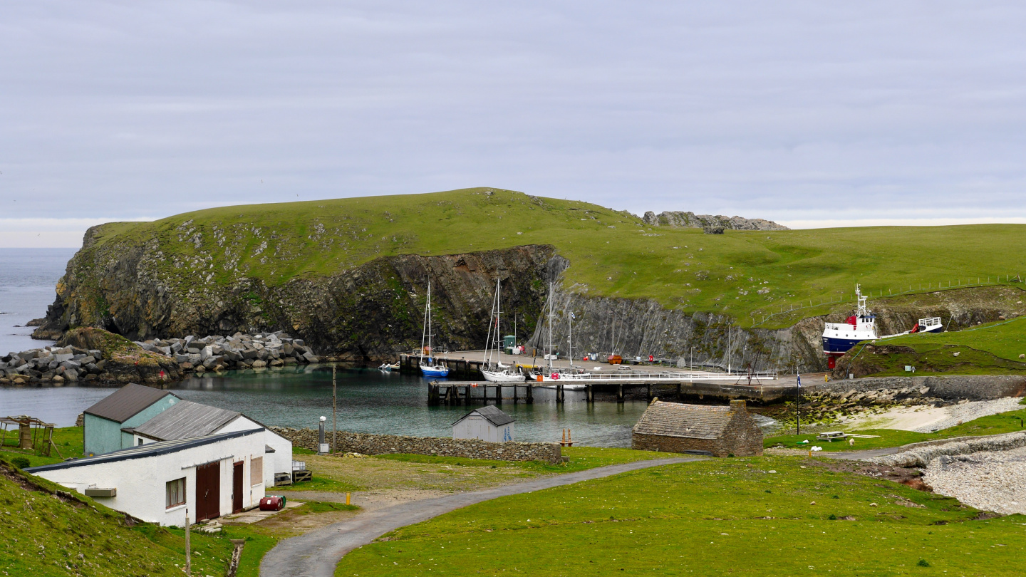 Fair Isle saaren satama