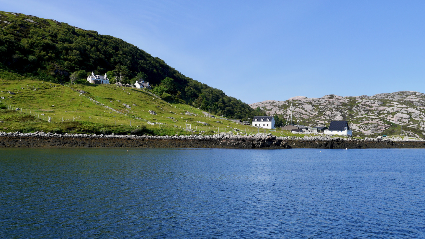 Loch Laxford in Scotland