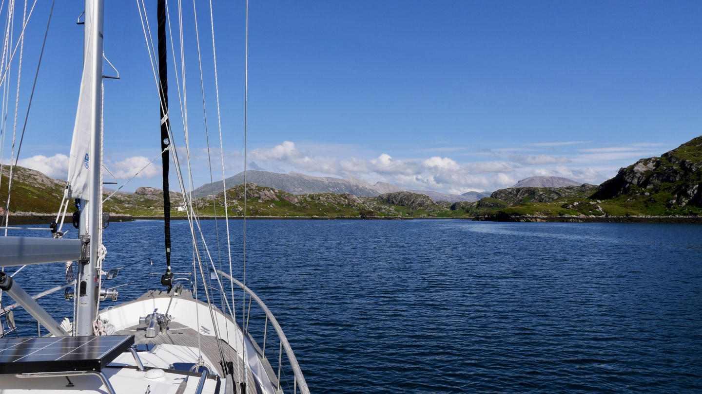 Suwena at Loch a' Chadh-fi in Scotland