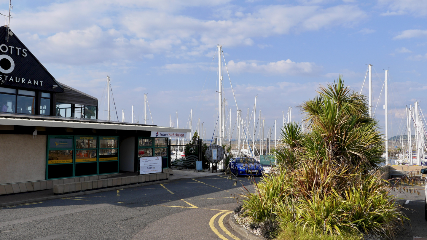 Marina office of Troon