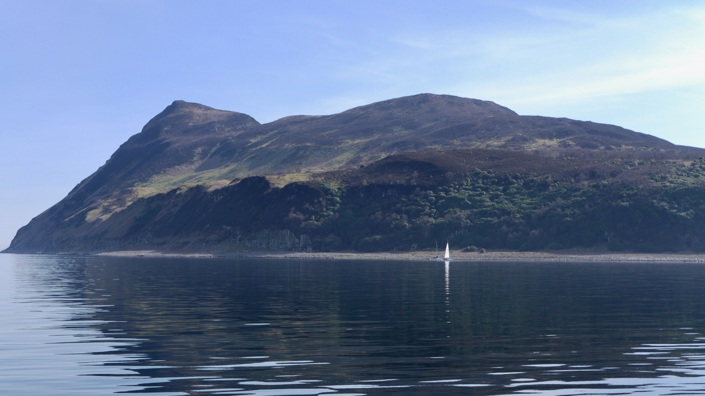 Holy Island next to Arran