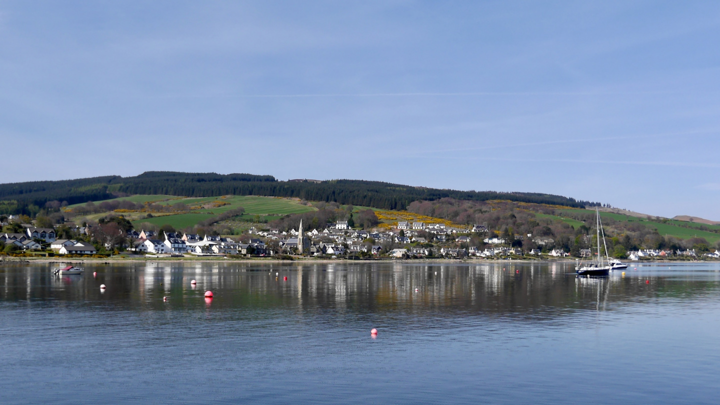 Lamlash on the isle of Arran