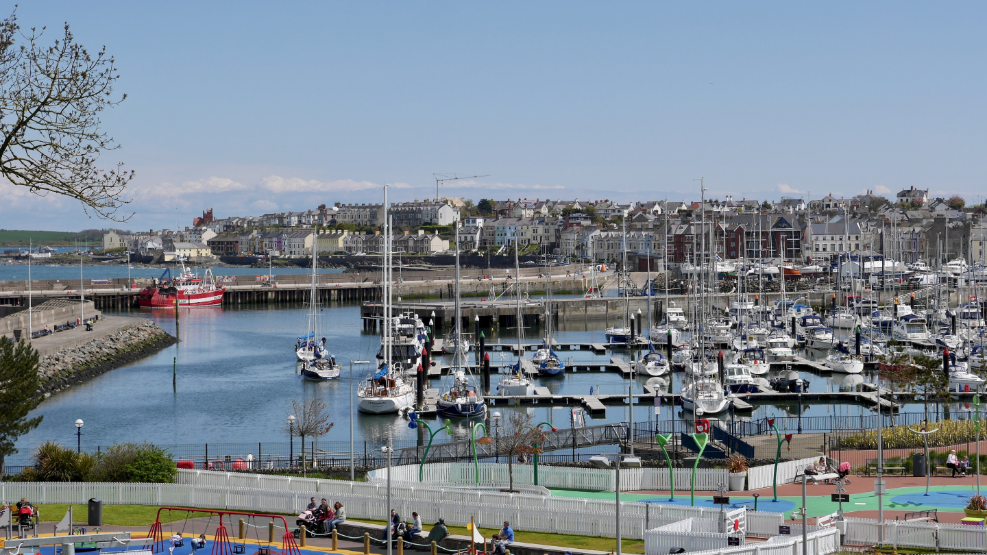 Bangor Marina in Northern Ireland